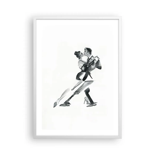 Poster in white frmae - In One Rhythm - 50x70 cm