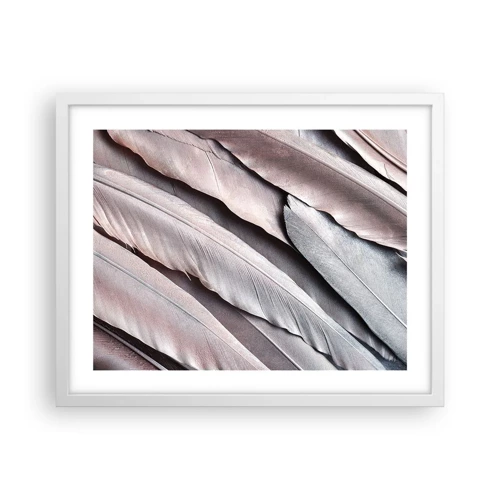 Poster in white frmae - In Pink Silverness - 50x40 cm