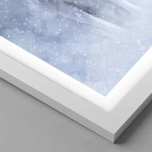 Poster in white frmae - In Winter Spirit - 70x50 cm