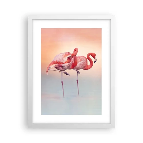 Poster in white frmae - In the Colour Of Sunset - 30x40 cm