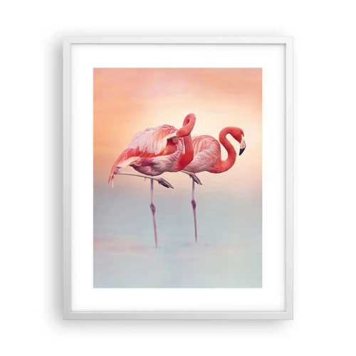 Poster in white frmae - In the Colour Of Sunset - 40x50 cm