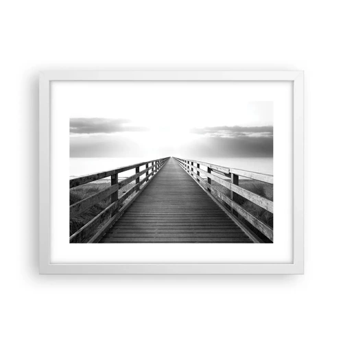 Poster in white frmae - In the Distance… - 40x30 cm