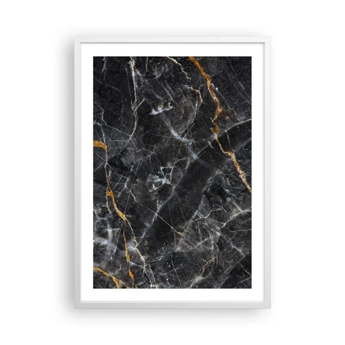 Poster in white frmae - Interior Life of a Stone - 50x70 cm