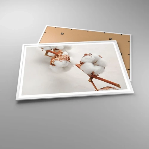 Poster in white frmae - Just Cuddle It - 100x70 cm