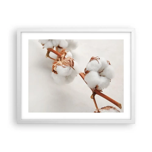 Poster in white frmae - Just Cuddle It - 50x40 cm