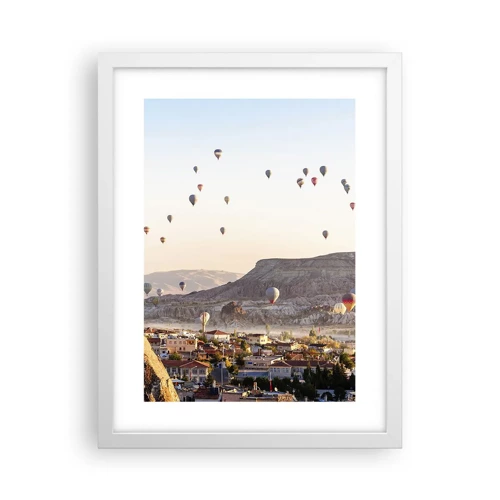 Poster in white frmae - Like Ships in the Sky - 30x40 cm
