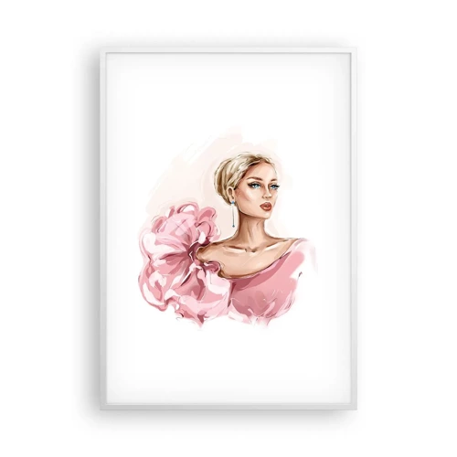 Poster in white frmae - Like a Painitng - 70x100 cm