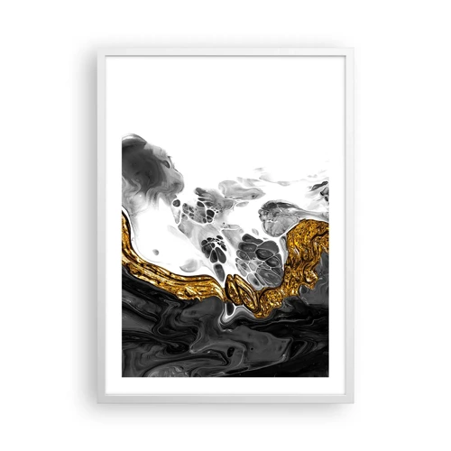 Poster in white frmae - Limited Composition - 50x70 cm