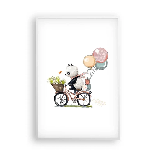 Poster in white frmae - Lucky Day - 61x91 cm