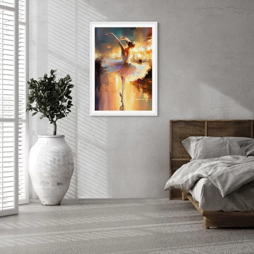 Poster in white frmae - Miracle on the Street - 40x50 cm