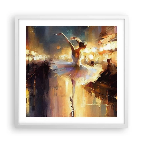 Poster in white frmae - Miracle on the Street - 50x50 cm