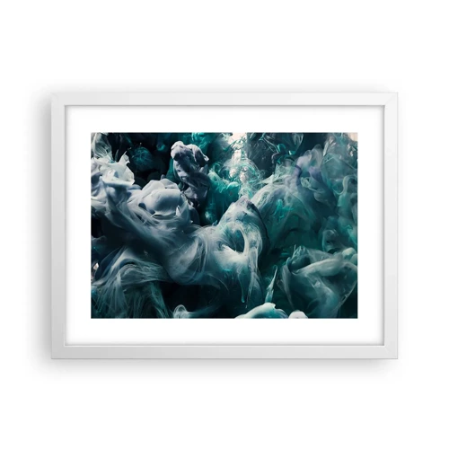 Poster in white frmae - Movement of Colour - 40x30 cm
