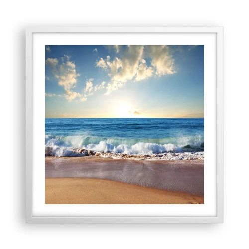 Poster in white frmae - Moving Still - 50x50 cm
