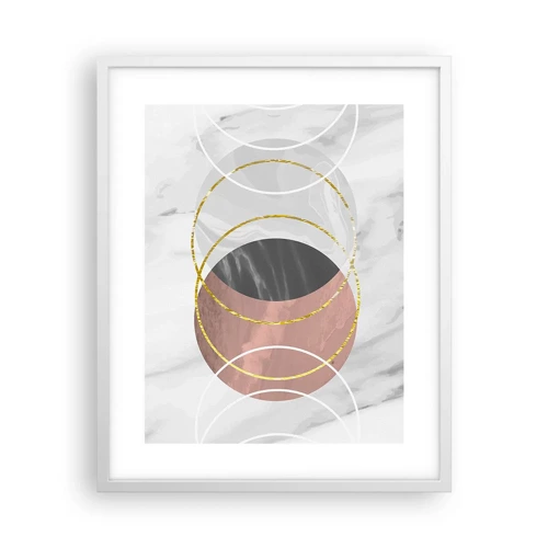 Poster in white frmae - Music of the Spheres - 40x50 cm