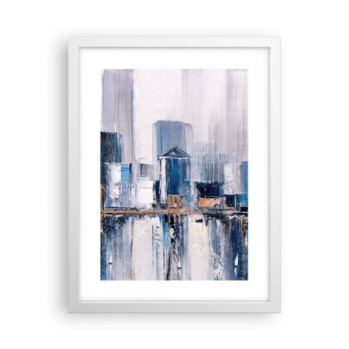 Poster in white frmae - New York Impression - 30x40 cm