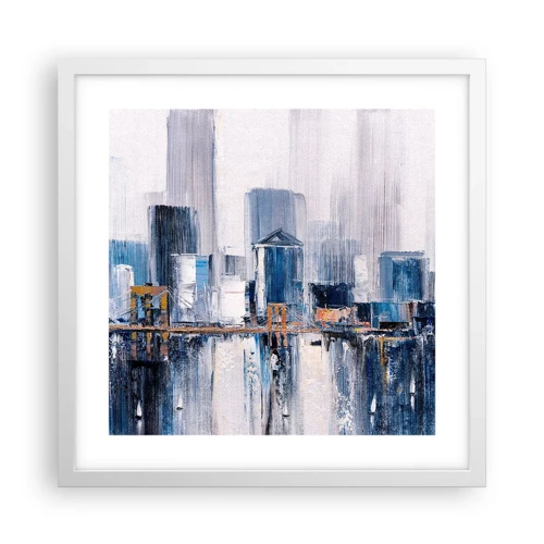 Poster in white frmae - New York Impression - 40x40 cm