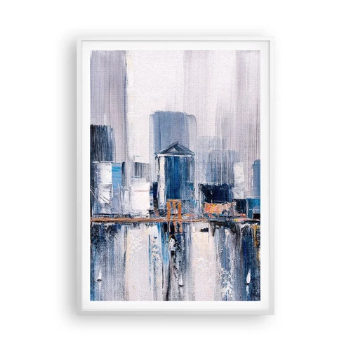 Poster in white frmae - New York Impression - 70x100 cm