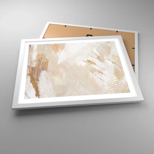 Poster in white frmae - Pastel Composition - 50x40 cm