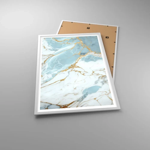 Poster in white frmae - Richness of the Stone - 61x91 cm