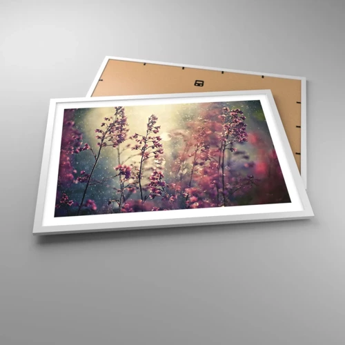 Poster in white frmae - Secret Garden - 70x50 cm