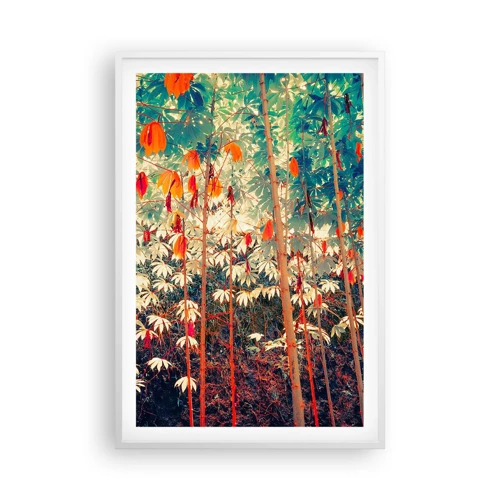 Poster in white frmae - Secret Life of Leaves - 61x91 cm