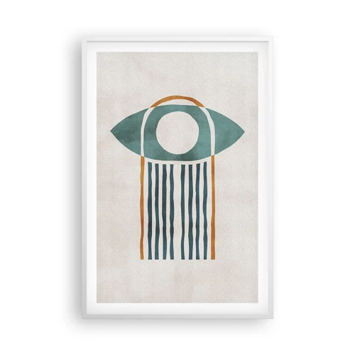 Poster in white frmae - Signs and Rituals - 61x91 cm