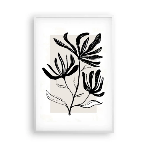 Poster in white frmae - Sketch for a Herbarium - 61x91 cm