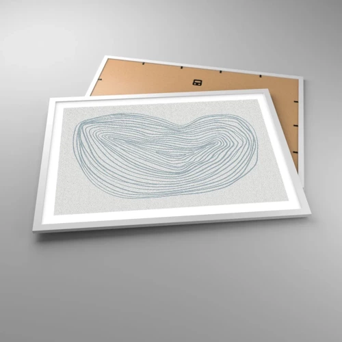 Poster in white frmae - Smile of a Drop - 70x50 cm