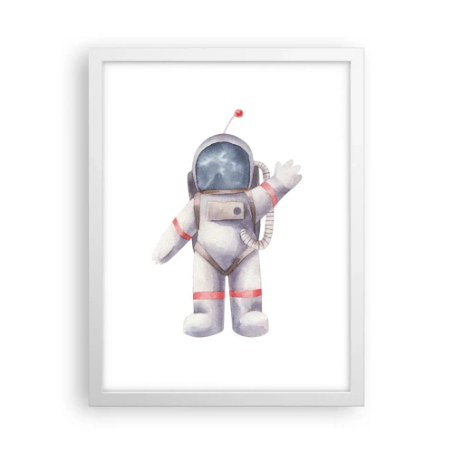 Poster in white frmae - So Long! - 30x40 cm