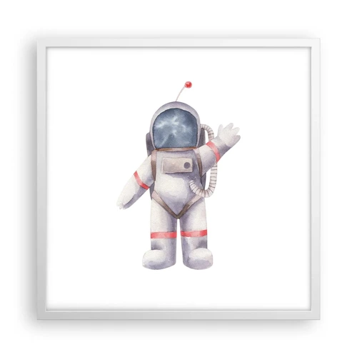 Poster in white frmae - So Long! - 50x50 cm