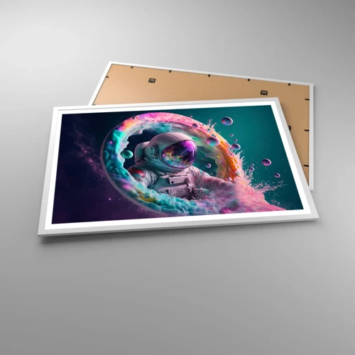 Poster in white frmae - Star Gate - 91x61 cm