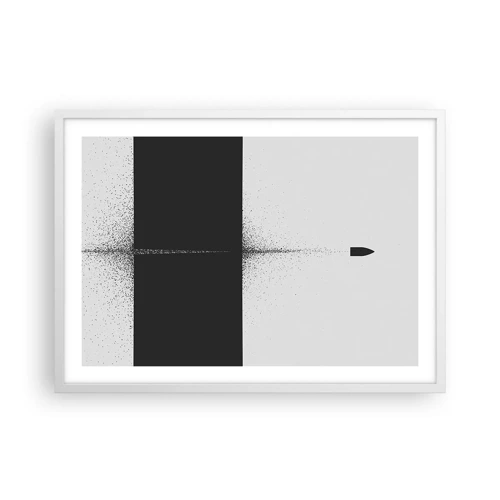 Poster in white frmae - Straight to the Point - 70x50 cm