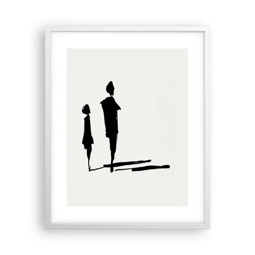 Poster in white frmae - Surely Together? - 40x50 cm