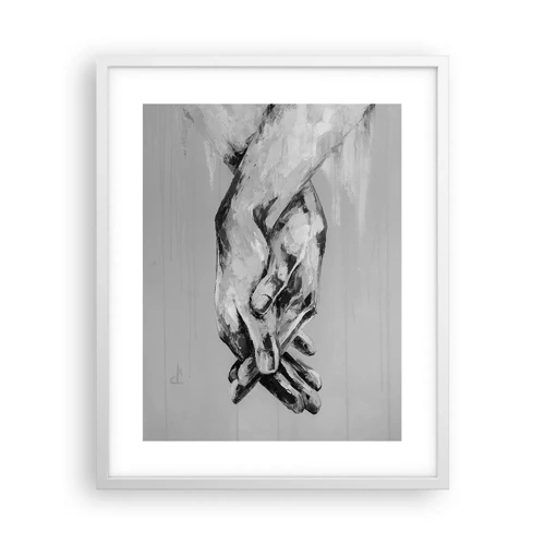 Poster in white frmae - The Beginning… - 40x50 cm