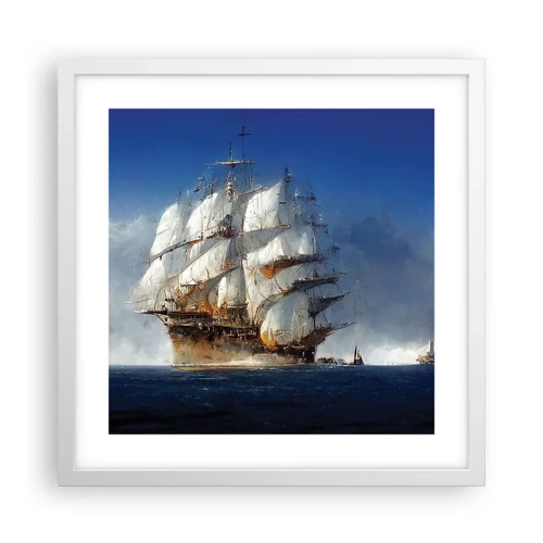 Poster in white frmae - The Great Glory! - 40x40 cm