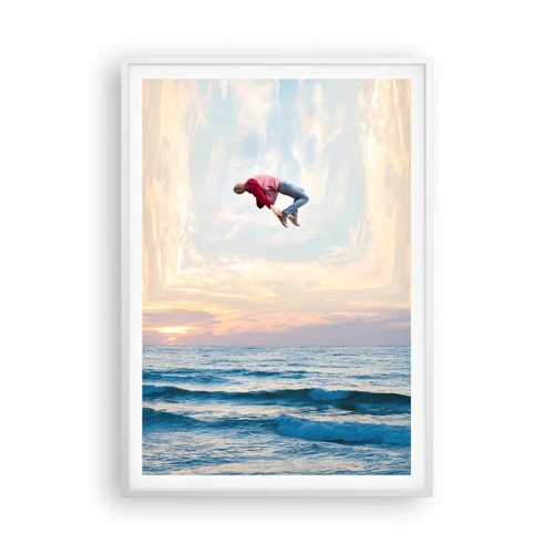 Poster in white frmae - To Another Dimension - 70x100 cm