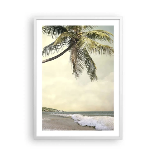Poster in white frmae - Tropical Dream - 50x70 cm