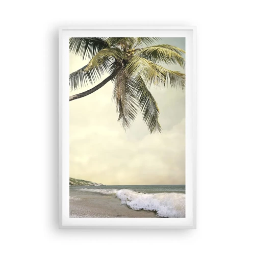 Poster in white frmae - Tropical Dream - 61x91 cm