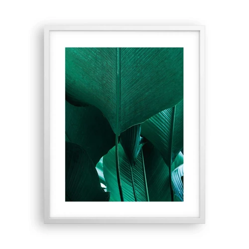 Poster in white frmae - Turned towards Light - 40x50 cm