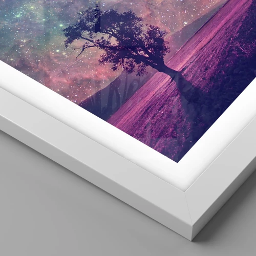 Poster in white frmae - Under Magical Sky - 61x91 cm