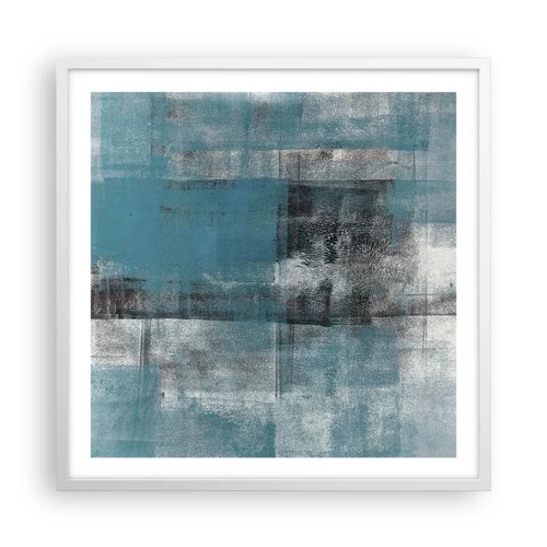 Poster in white frmae - Water and Air - 60x60 cm