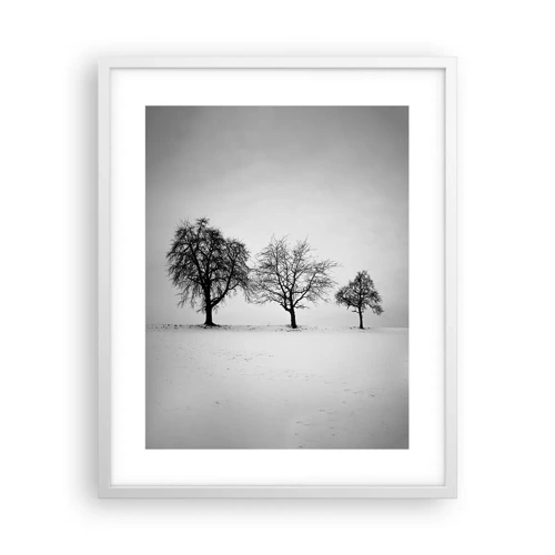 Poster in white frmae - What Are They Dreaming About? - 40x50 cm