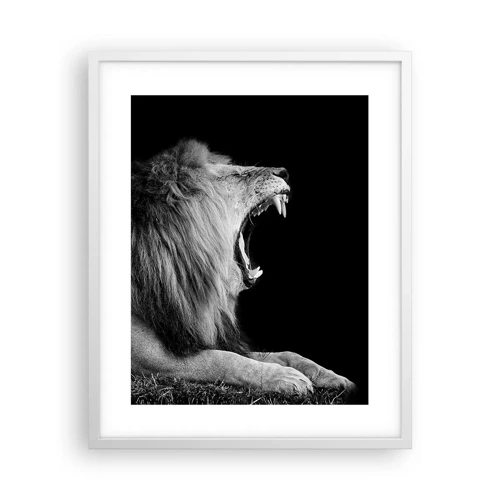 Poster in white frmae - Without Any Doubt - 40x50 cm