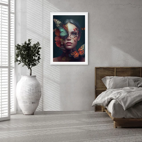 Poster in white frmae - Wonderful Metamorphosis - 40x50 cm