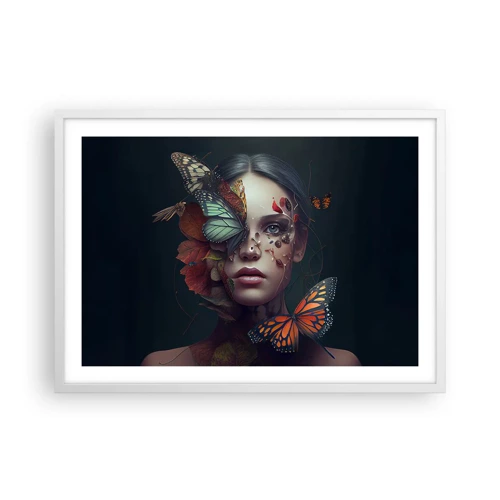 Poster in white frmae - Wonderful Metamorphosis - 70x50 cm