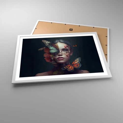 Poster in white frmae - Wonderful Metamorphosis - 70x50 cm