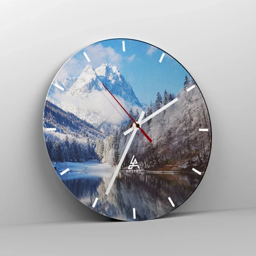 Wall clock - Clock on glass - Snow Patrol - 30x30 cm