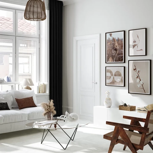 White room - Inspiration for the living room