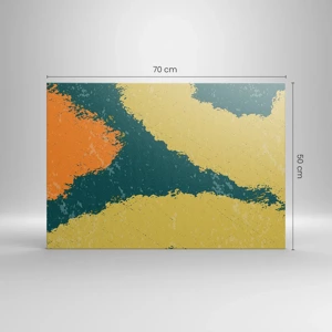 Canvas picture - Abstract - Slow Motion - 70x50 cm