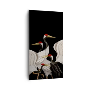 Canvas picture - Bird Affairs - 55x100 cm